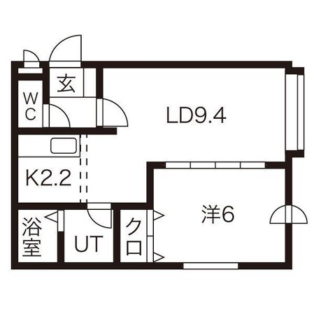 フェニックス中島公園の物件間取画像